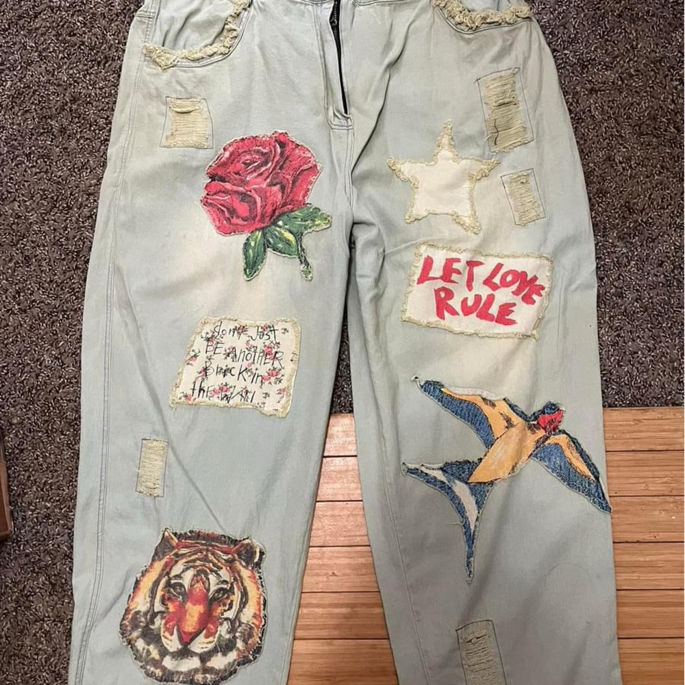 Boutique Rare Bird love sold out jeans l/xl
